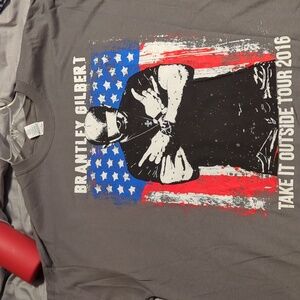 Brantley Gilbert 2016 Tour Shirt (never worn)